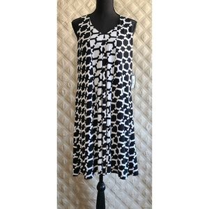 Worthington Medium Black and White Dress